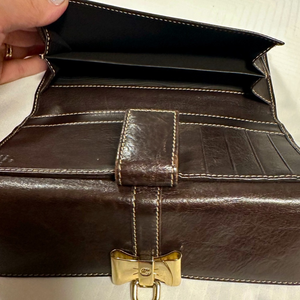 GUCCI Leather Continental Clutch/Wallet! - Picture 5 of 16